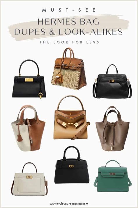 hermes bag dupe|authentic hermes bag dupes.